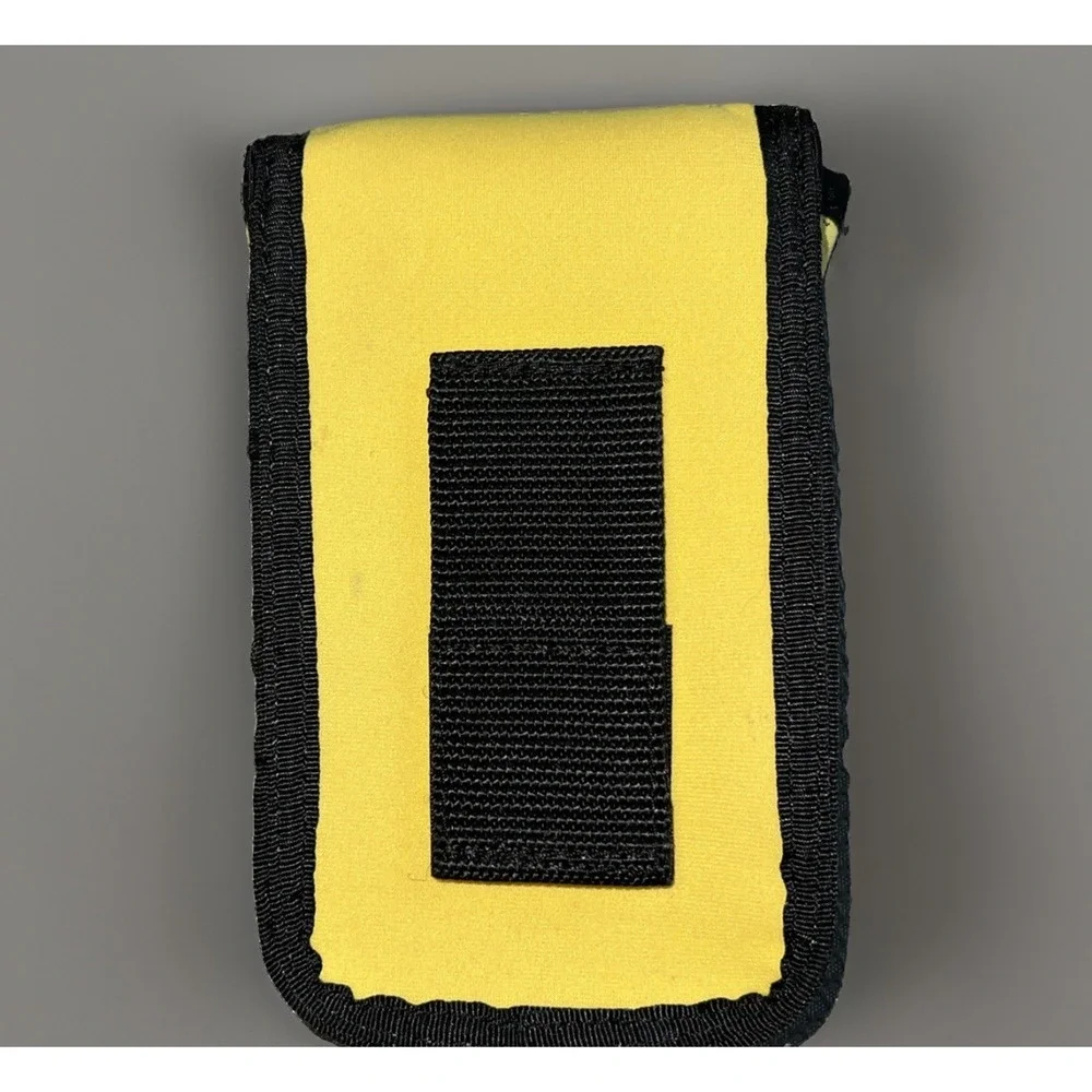 Vtg Pokémon Game Boy Pikachu Carry Case Yellow Front Pocket Belt Loop Closure